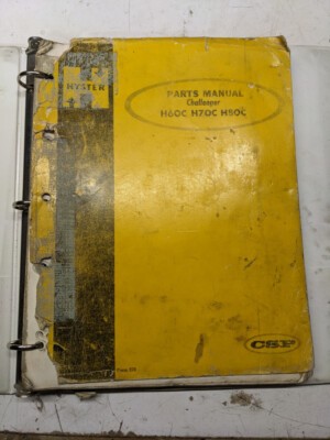 Hyster fork lift truck parts - lift,