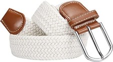 Stretch Woven Belt Men Women