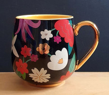 Large floral breakfast mug - large,