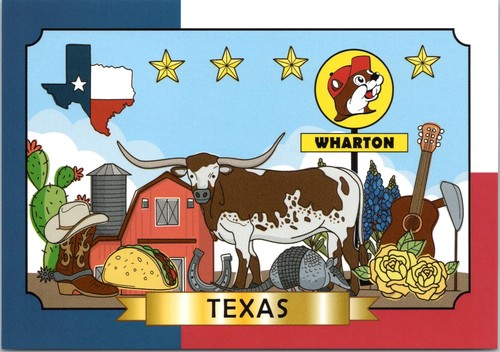 4x6 postcard buc ee - 4x6,