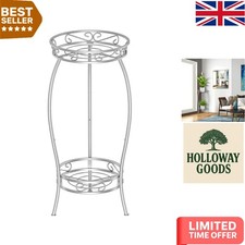 Vintage Wrought Iron 2 Tier