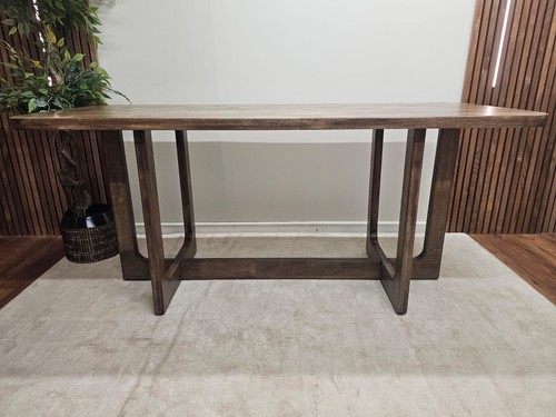 Rustic 180cm solid rubberwood - rustic,