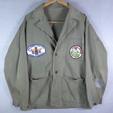 WW2 USN N3 HBT Shirt Mens