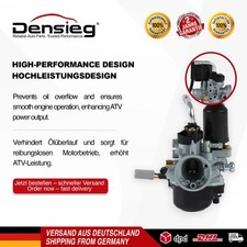 Densieg 17.5mm Sport Carburetor Kit for Piaggio Sfera NSL TPH NRG Zip Gilera DNA
