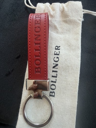 Bollinger leather keyring - bollinger,