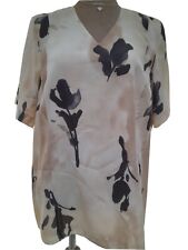 Womens Floral Top Short Sleeve