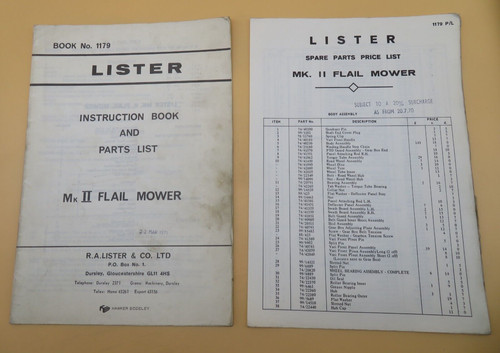 Lister flail mower - lister,