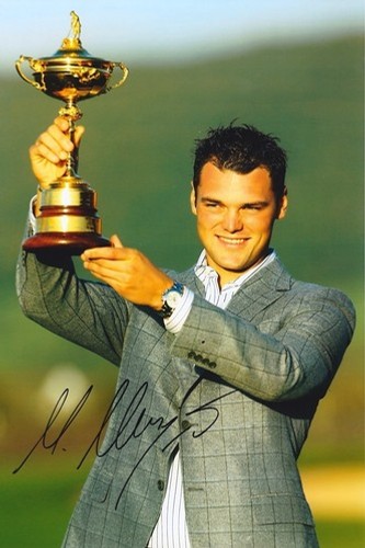 Martin kaymer signed 12x8 - martin,