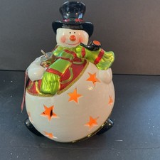 Luminary Frosty Snowman