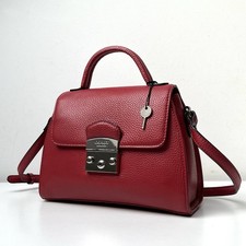 OSPREY LONDON Red Real Leather