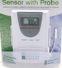 Oregon Scientific THC138 Wireless Remote Sensor with Waterproof Probe