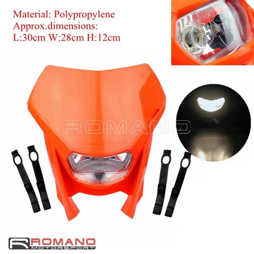 Dual sport headlight - dual,