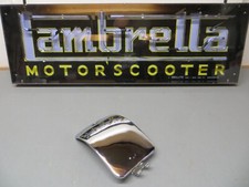 Lambretta Li /TV /Special/SX/GP  Replacement Tool Box Door In Chrome