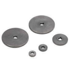 5Pcs Lathe Gear Metal Mini T80