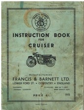 Francis barnett cruiser 225cc - barnett,