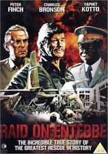 RAID ON ENTEBBE (1976) Charles Bronson - Public Domain Movie DVD NO CASE