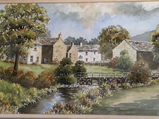 Contemporary original watercolour painting by Anita Hall Linton Cambridgeshire