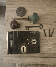 Antique Rim Lock with Door