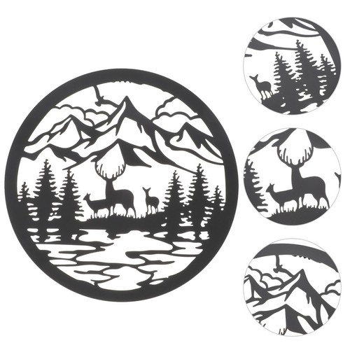Decorative iron craft wall - decorative,