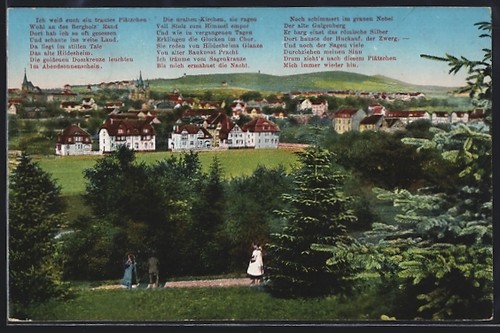 Hildesheim view from - hildesheim,,