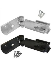 Heavy Duty Hasp and Staple 125mm Security Lock Maximum Strength Door Hardware
