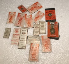 16 x Vintage Milwards assorted Needle Packets
