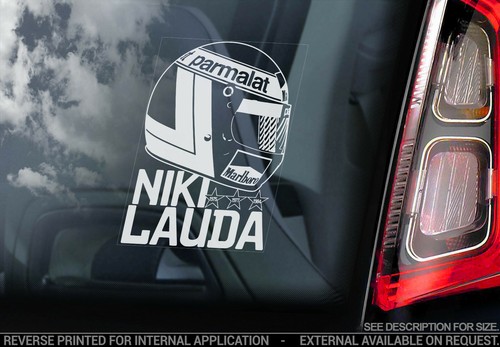 Niki lauda car window - -,