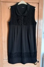 Atmosphere Black Tulip Smock