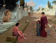 John William Godward Outside