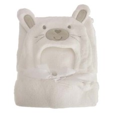 Snuggle Baby Boys/Girls Supersoft Bunny Baby Wrap