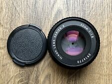 Nikon Series E 50mm f1.8 Ais Prime FX Full Frame Manual Focus Pancake Lens