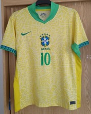 Brazil Neymar Jersey 10 Yellow