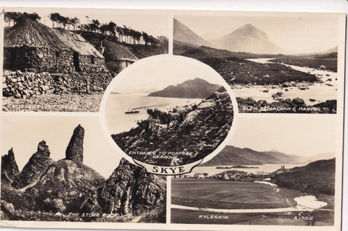 Vintage postcard skye - -,
