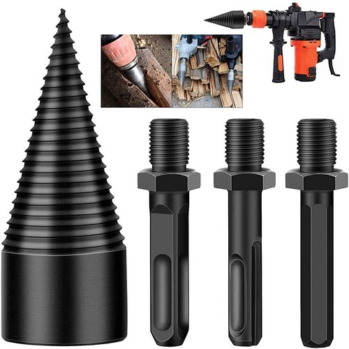 Firewood drill bit - wood, cone