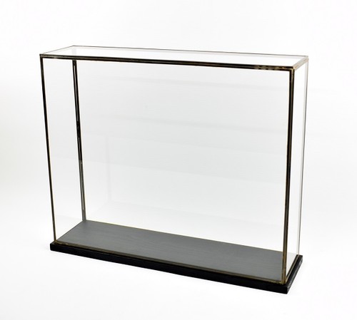 Handmade brass glass showcase - glass,