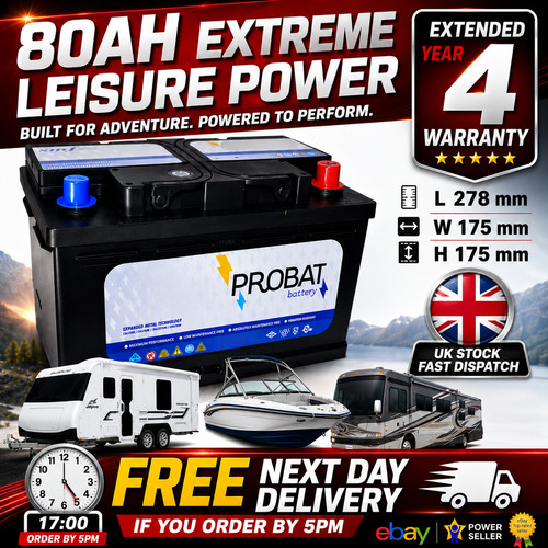 Leisure battery 80ah 90 - leisure,