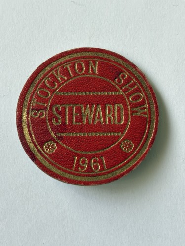1961 stockton show steward - 1961,