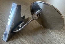 MORRIS MINOR 1000 QUARTER LIGHT STAINLESS STEEL CAPPING CORNER WITH WING MIRROR