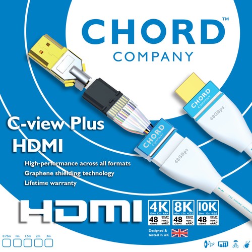 Chord view hdmi - 2.1, 48gbps