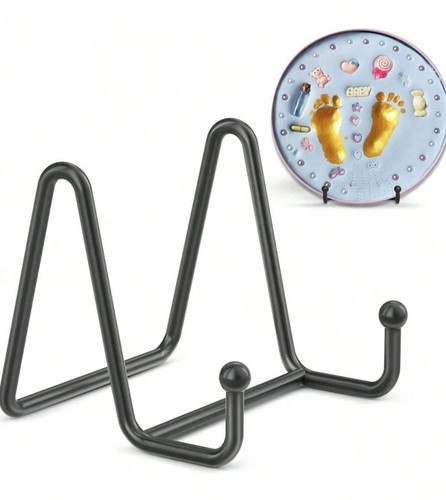 Decorative metal plate - plate, stand