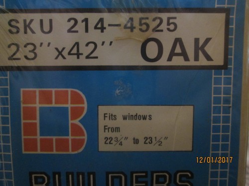 Window blinds oak x 42 - x, 42"