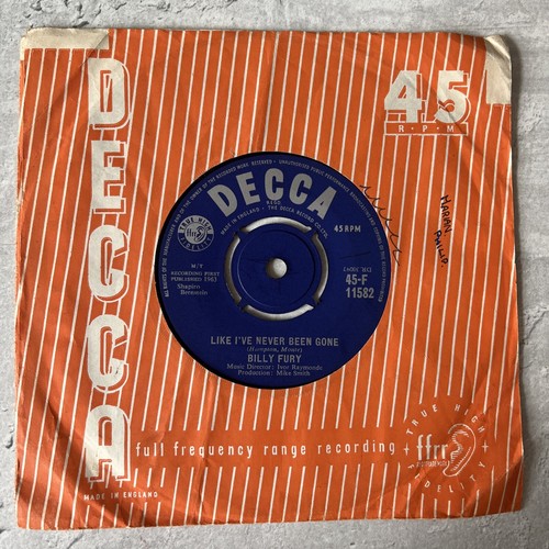 Billy fury like ive - billy,
