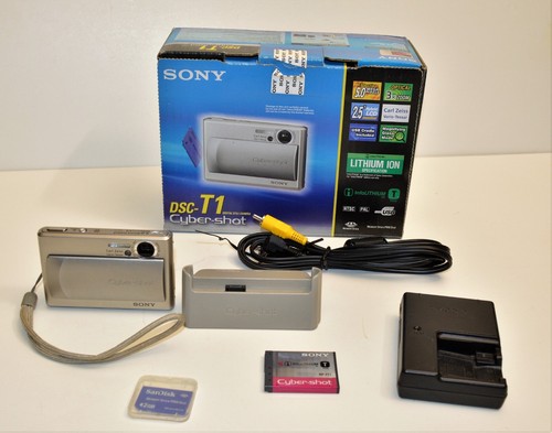Sony cyber shot dsc 0mp - sony, dsc-t1