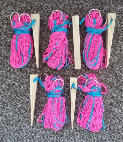 Pink rabbit purse nets with - 5,