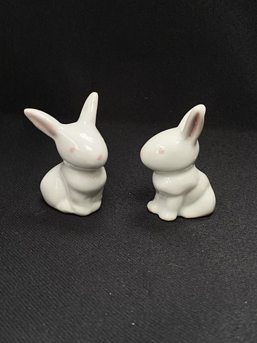 Vintage white porcelain - vintage, bunny