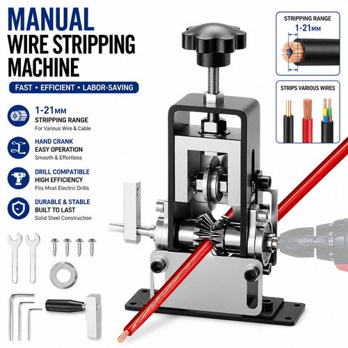 Manual wire stripping machine - stripping,