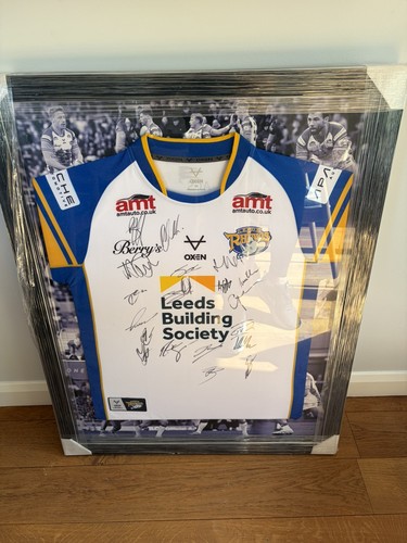 Leeds rhinos framed shirt - rhinos,