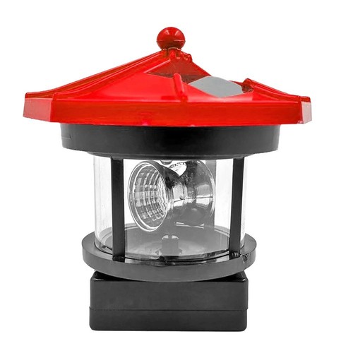 Solar powered rotating led - solar-powered,