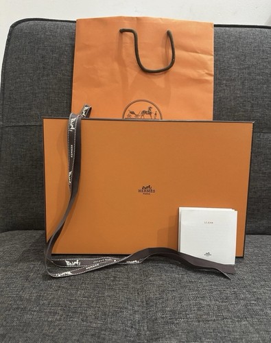 Authentic hermes orange medium - authentic,