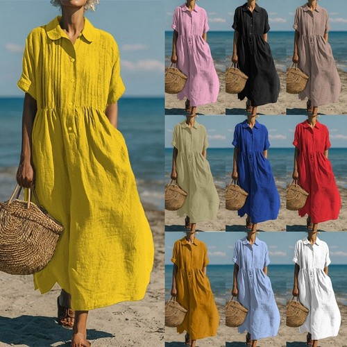 Ladies button pleated - button,